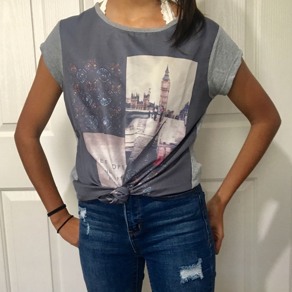 Grey T-shirt